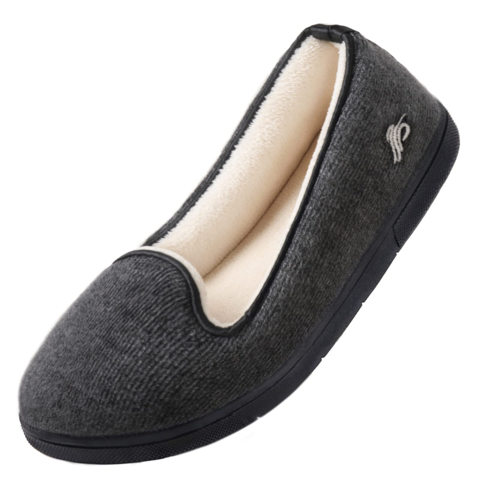 Wishcotton Lightweight House Shoes for Women Indoor, Summer Memory Foam Slippers