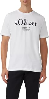 s.Oliver Baumwoll-t-Shirt mit Logo-Print T-Shirt Uomo