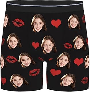 Custom Boxers for Men, Custom Face Underwear for Men, Face Underwear, Personalized Gifts for Boyfriend