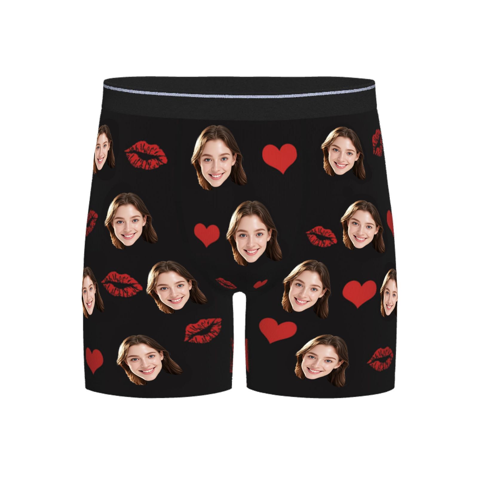 Custom Boxers for Men, Custom Face Underwear for Men, Face Underwear, Personaliz