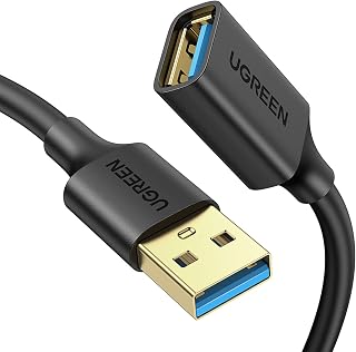 UGREEN USB 3.0 Extension Cable A Male to A Female 5Gbps (Pack of 2)