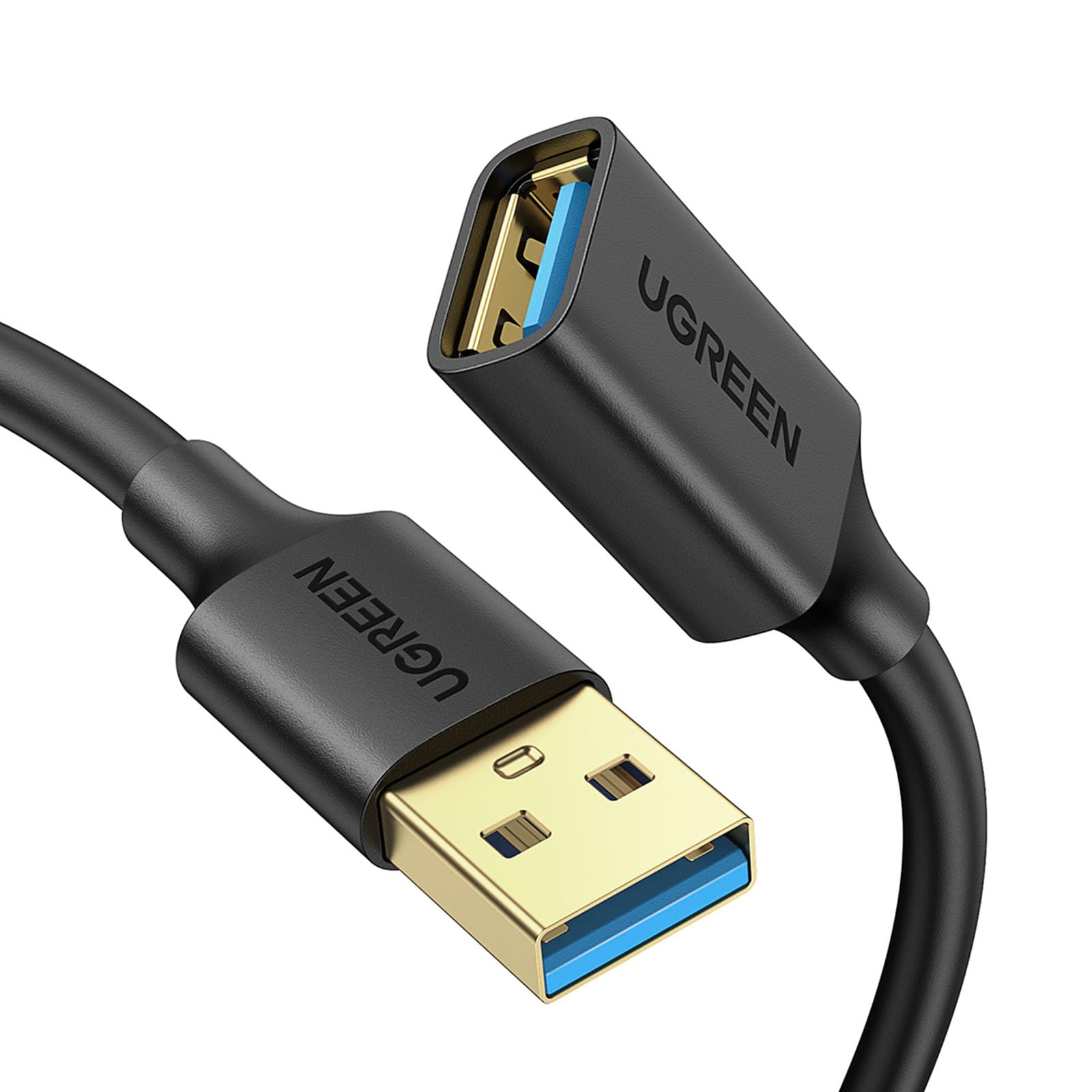 UGREEN USB 3.0 Extension Cable A Male to A Female 5Gbps (Pack of 2)