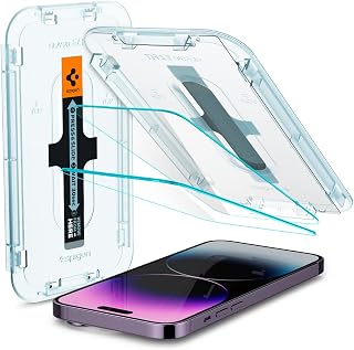 Spigen EZ Fit Screen Protector [Pack of 2] for iPhone 14 Pro Max