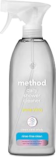 Method Daily Shower Cleaner Spray, Ylang Ylang, No Rinse, 828ml