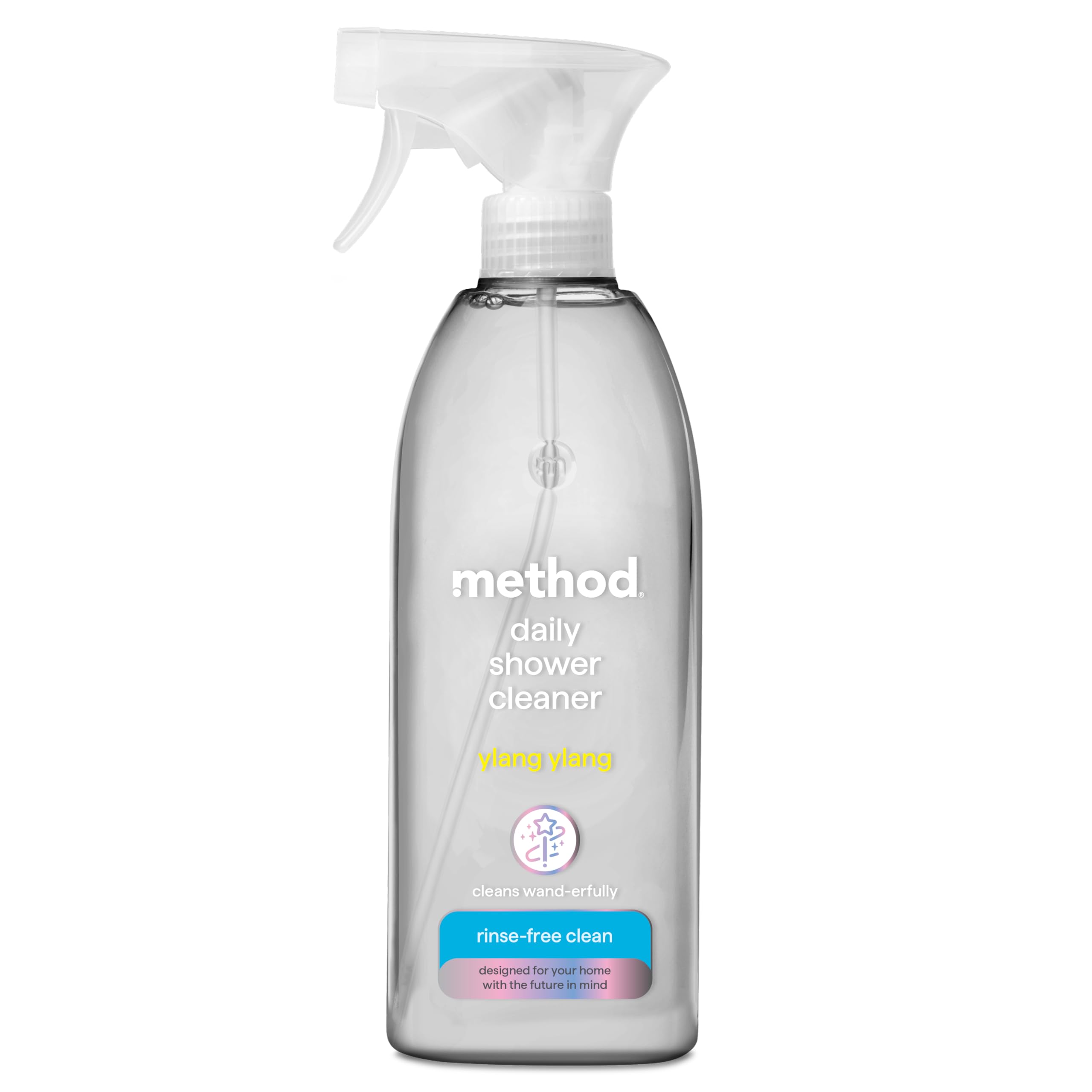 Method Daily Shower Cleaner Spray, Ylang Ylang, No Rinse, 828ml