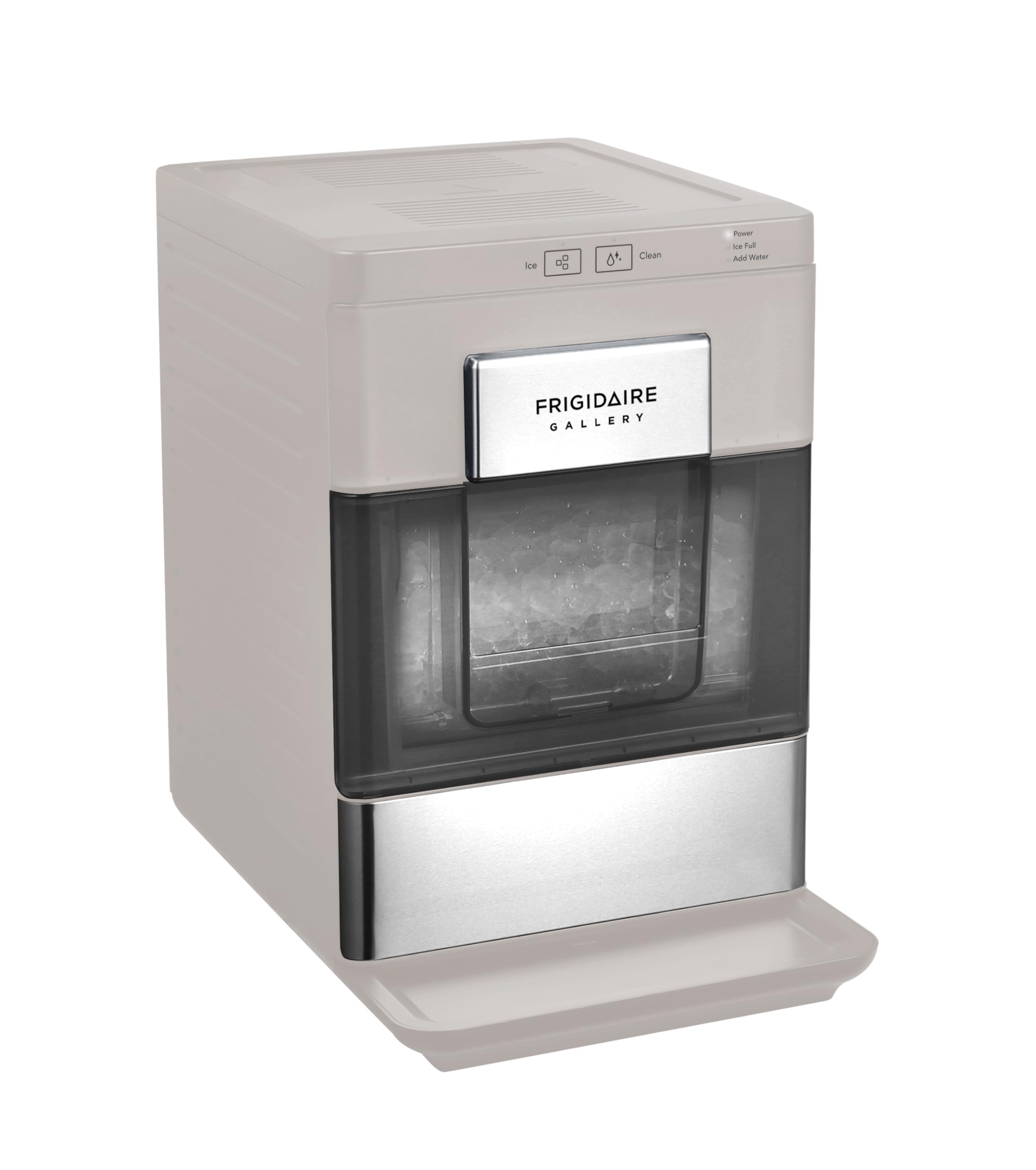 FRIGIDAIRE Gallery Countertop Crunchy Chewable Nugget Ice Maker, 33lbs per Day, 