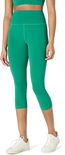 Amazon Essentials Damen Active FormFlex Buttery Soft Capri-Leggings für Yoga und Workouts mit Taschen, hoher Taille, Schrittlänge von 48 cm