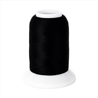 YLI Threads Woolly Nylon – Serger Thread for Stretch &amp; Knit Fabrics – Black