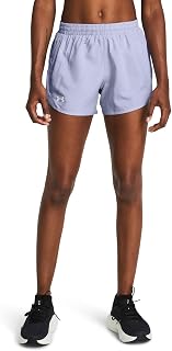 Under Armour Women Fly by Short Laufbekleidung Shorts Black 001/White 100 - Black