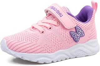 Baby Girl Trainer Toddler Girls Trainers Small Kids First Hiking Shoes Breathable Lightweight Casual Shoes