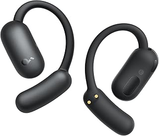 Soundcore AeroFit 2 by Anker Open Ear Earbuds, Open Ear Headphones, Earbuds | Real-Time Translation, 4 Adjustable Positions, 42H Playtime, Rich Bass, Hi-Res, IP55, AI Clear Calls, Wireless Charging