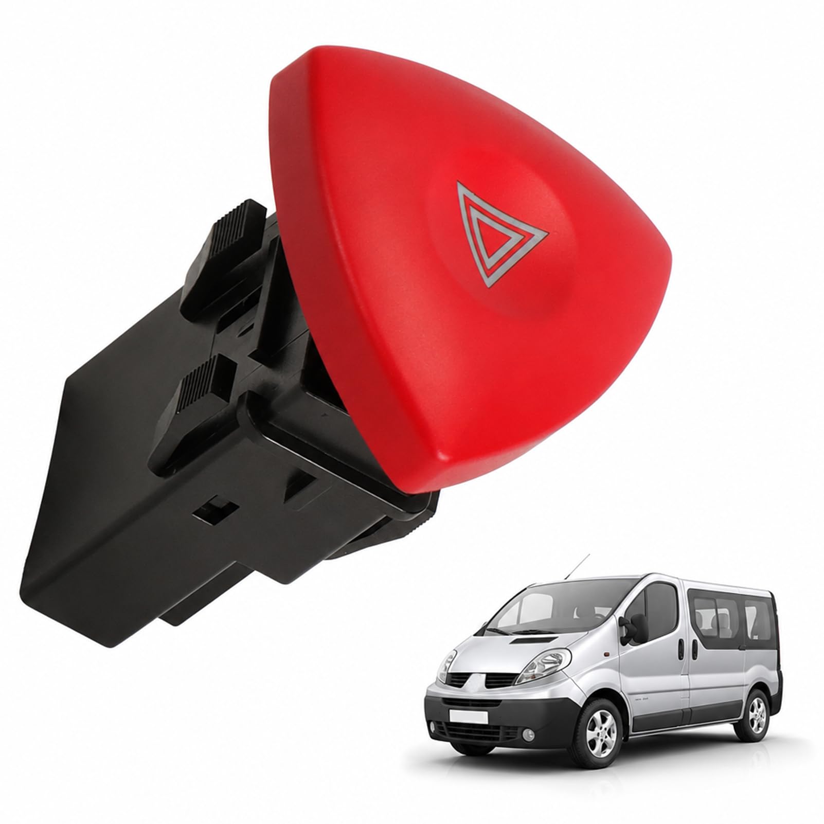 KASturbo Hazard Warning Light Switch Button Fit Trafic Vivaro 8200442724 | Espac
