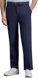 Haggar Men’s Classic Fit Iron Free Premium Khaki Casual Pant