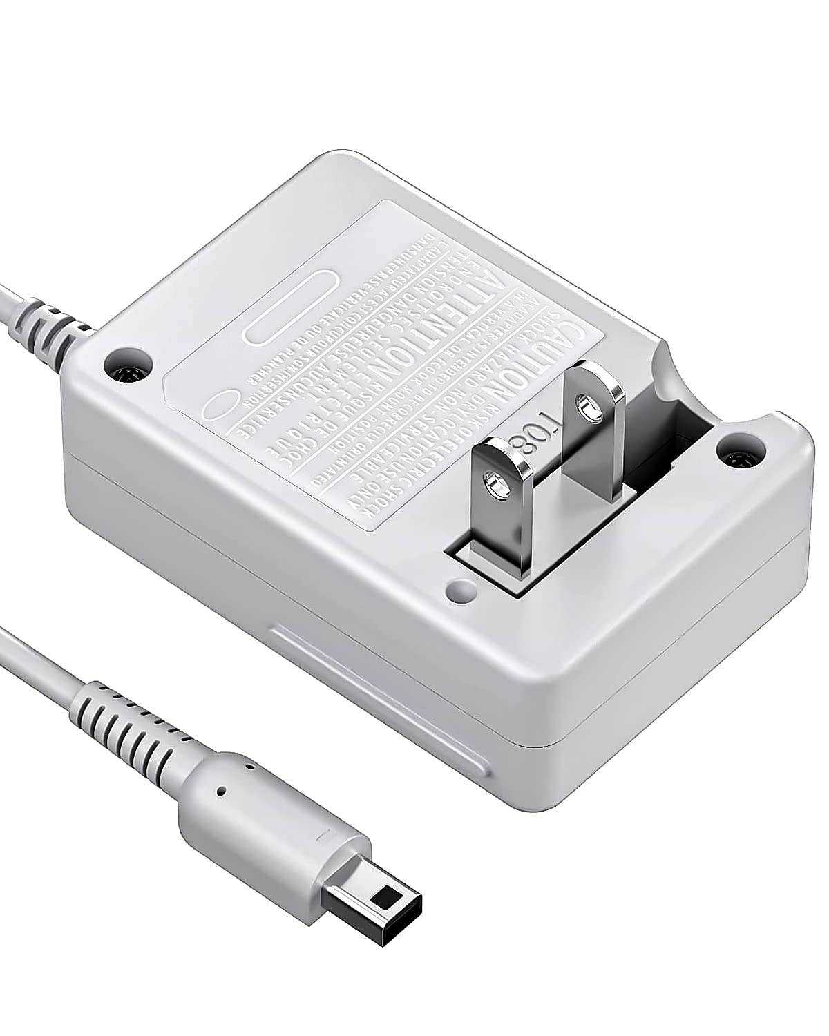VOYEE 3DS Charger, Compatible with Nintendo 3DS/DSi/2DS, 100-240V Adapter | Wall
