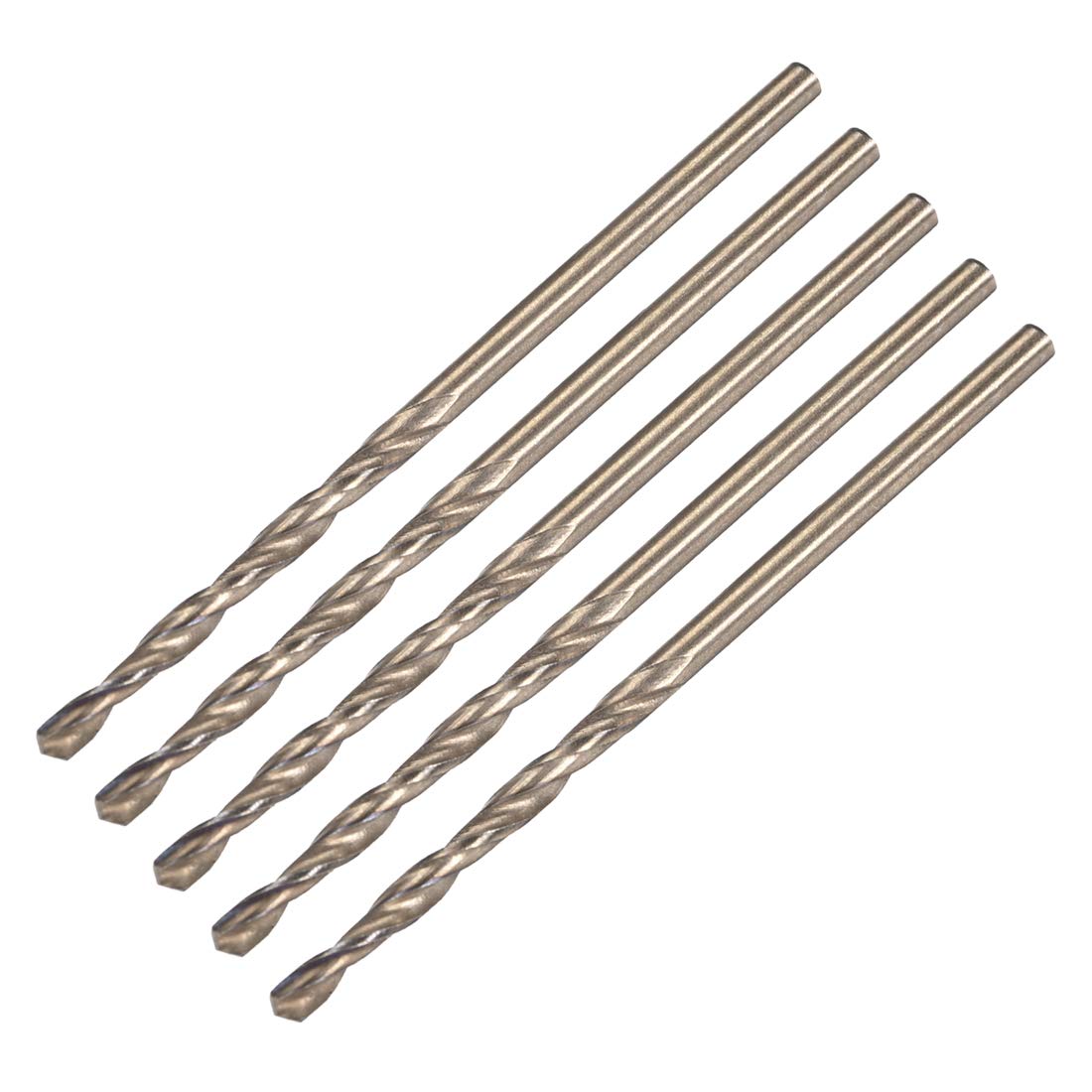 5pcs 2mm Straight Shank Twist Drill Bit 6542 HSS Drill Bit with 2mm Shank for St