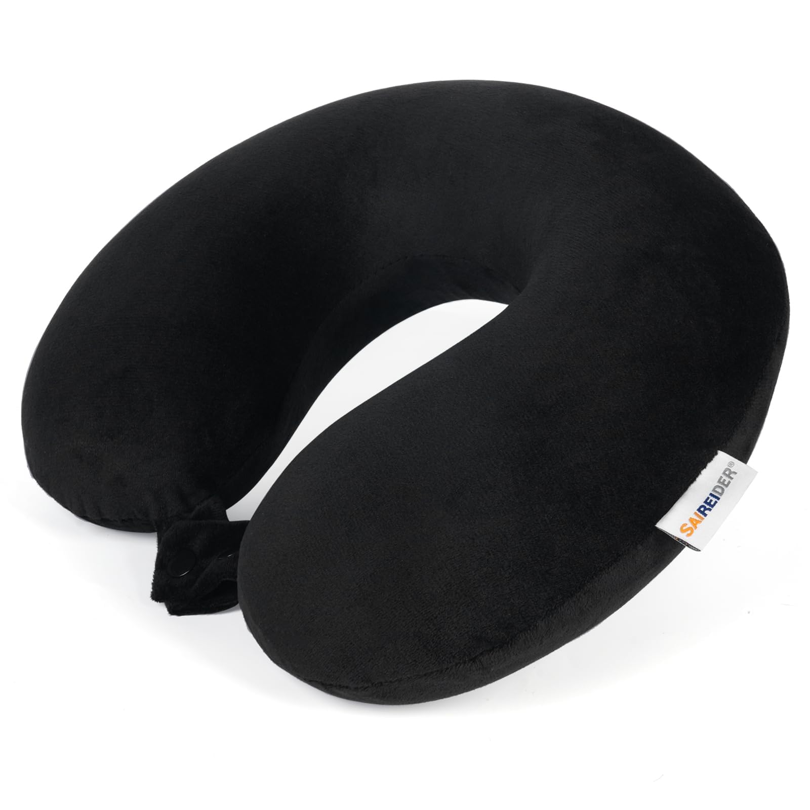 SAIREIDER Travel Pillow 100% Pure Memory Foam Travel Neck Pillow, Airplane Pillo