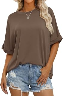 Cicy Bell Women's Oversized Crew Neck T-Shirt