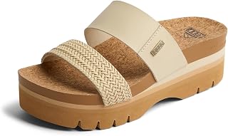 REEF Cushion Vista Higher Women's Platform Fashion Sandal, Arch Support, Ultra Soft Cushion Footbed