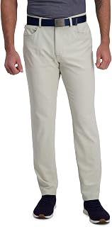 Haggar The Active Series Slim Fit Flat Front Pant – Men's Trousers