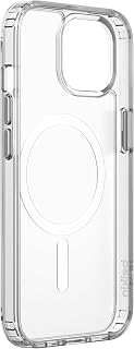 Belkin iPhone15 Pro Max用クリアケース MagSafe対応 マグネット搭載 薄型 超耐衝撃 UV耐性 黄ばみ防止 ソフトTPU MSA022btCL