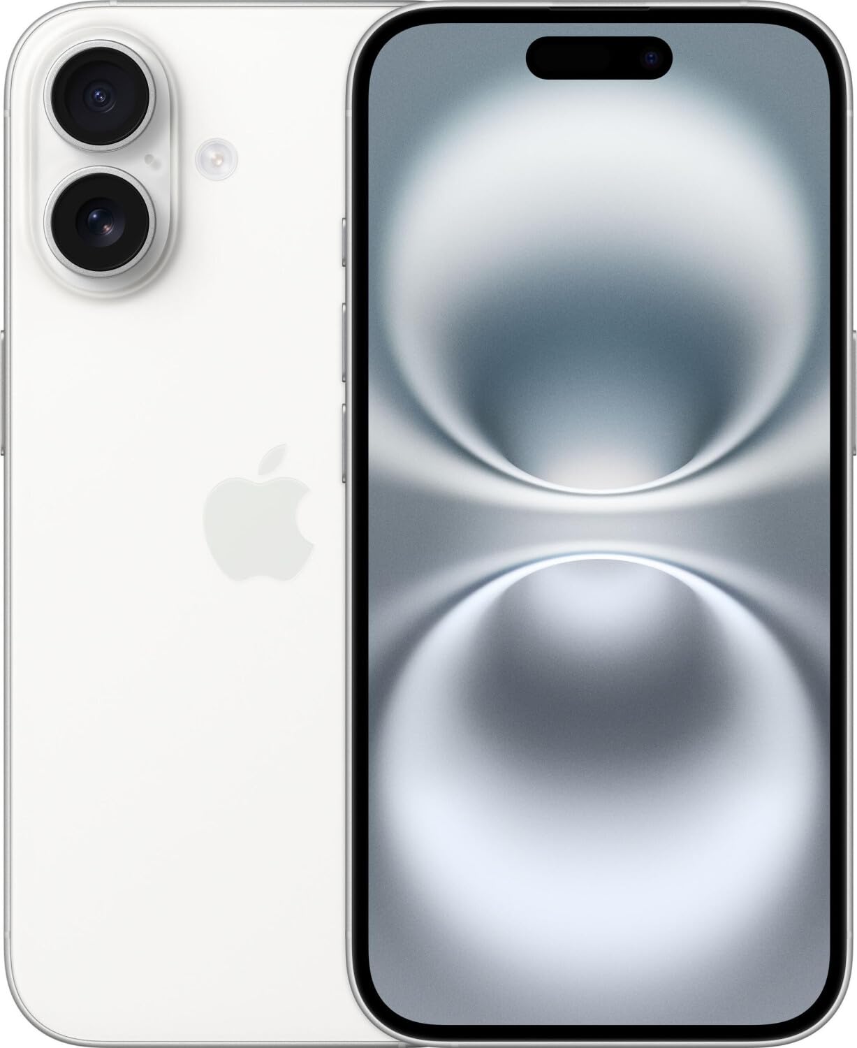Apple iPhone 16, 128GB, White (Refurbished)