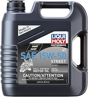 Liqui Moly 20060 LIQUI MOLY 4T 15W-50 STREET 4L