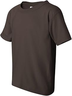 Gildan Youth DryBlend 50 Cotton/50 Poly T-Shirt 20F Dark Heather XS