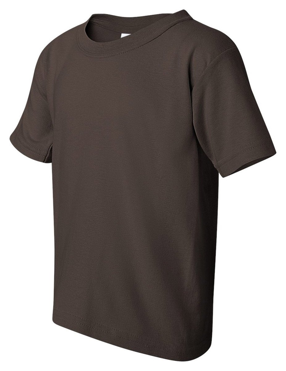 Gildan Youth DryBlend 50 Cotton/50 Poly T-Shirt 20F Dark Heather XS