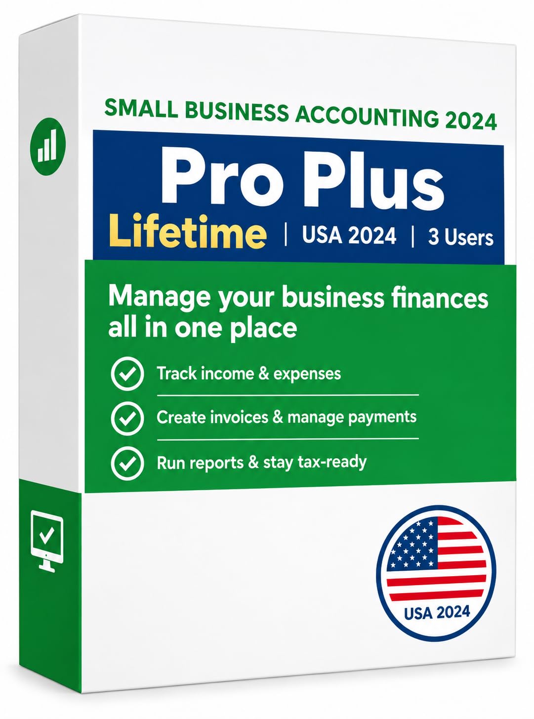 QB - Pro Plus 2024 | 3 Users | Lifetime Version | No Subscription | Only for PC 