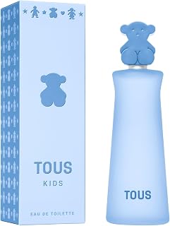 TOUS Kids Eau de Toilette, Fresh, Floral &amp; Fruity Fragrances, 3.4 Fl Oz | Fragrance Spray for Boys &amp; Girls, with Mandarin, Lemon &amp; Musk, Gentle on Sensitive Skin, Light Everyday Scent, Gift for Kids