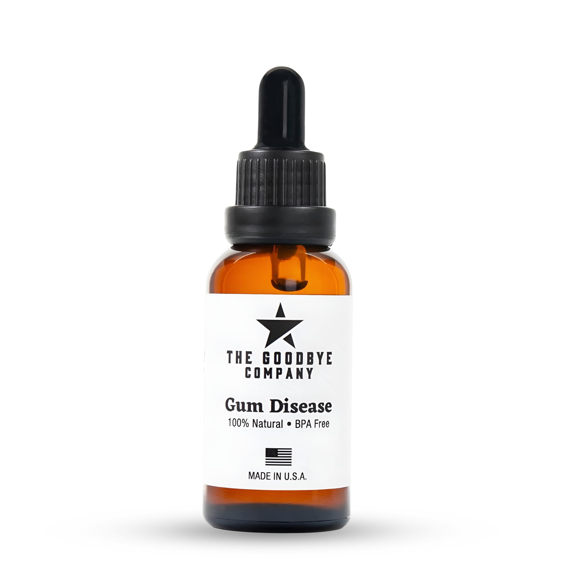 The Goodbye Company Gum Disease Treatment, 100% Pure Neem & Clove Oil, 30ml | 10