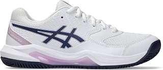 ASICS Dedicate 8 Clay Woman Tennis Shoes Blue Yellow