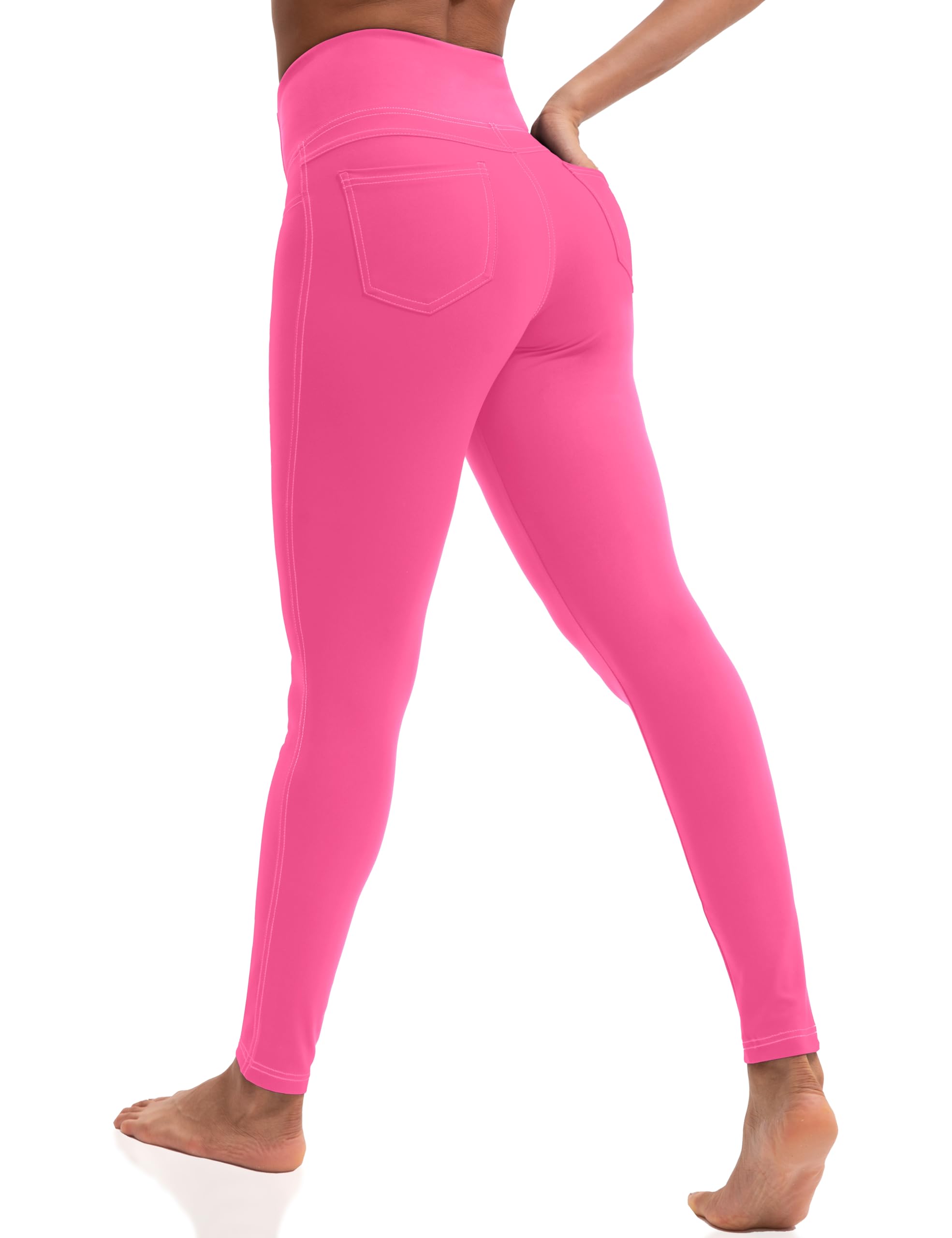 VOOVEEYA Women's Leggings High Waisted, Stretchy Jeggings Style Yoga Pants