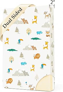 BabeBliss 38x24 Baby Mattresses-Pack and Play Mattress,Pack N Play Mattresses,Playpen Matress Pack N Play,Pack and Play Mattress Pad;Use Excluded-Breathable Soft Memory Foam Firm Mattress,Beige