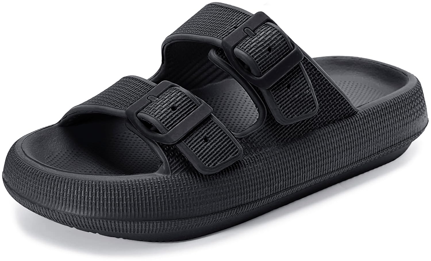 Weweya Maddy Double Strap Slides, Unisex Adult Sandals