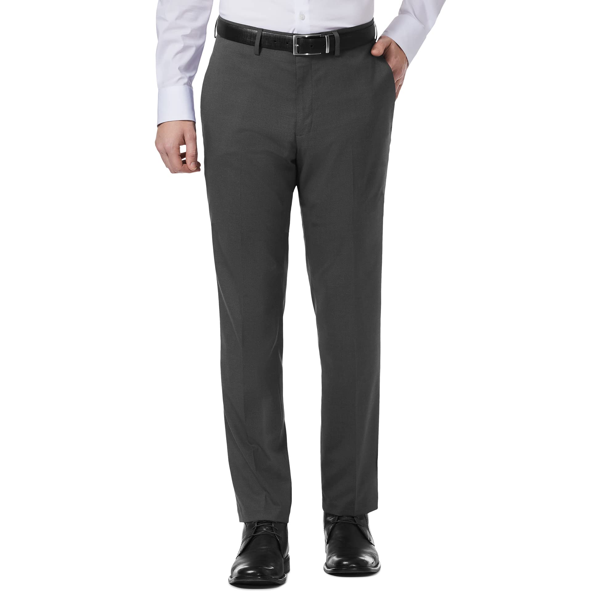 Kenneth Cole Reaction PLN Texture Grid Pant Men's Trousers