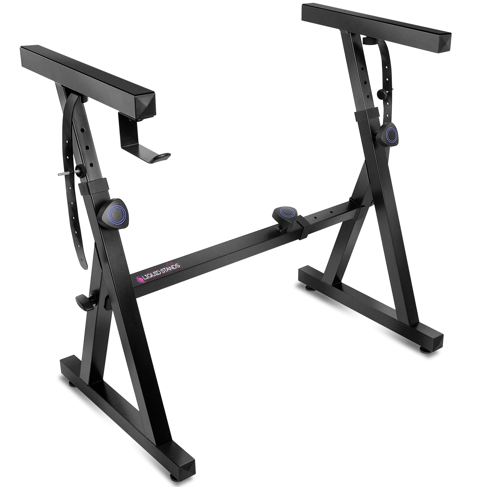 Liquid Stands Piano Keyboard Stand - Z Style Adjustable and Portable Heavy Duty 