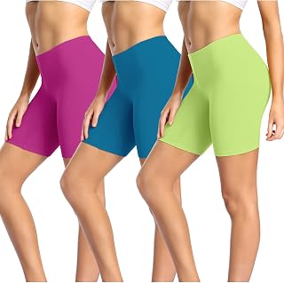 wirarpa Ladies Safety Boxer Shorts Cotton Anti Chafing Long Leg Knickers Underwear Women's Boy Shorts Leggings for Under Dresses Multipack