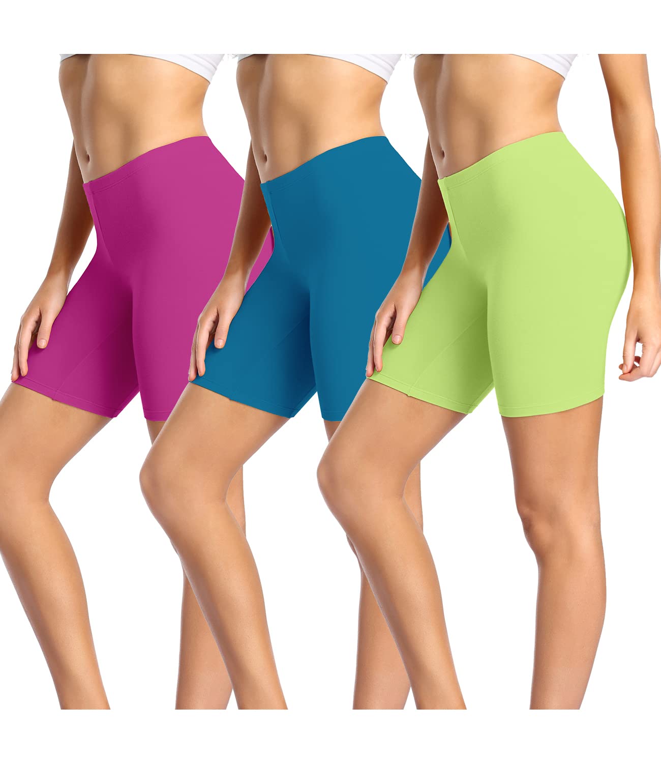 wirarpa Ladies Safety Boxer Shorts Cotton Anti Chafing Long Leg Knickers Underwe