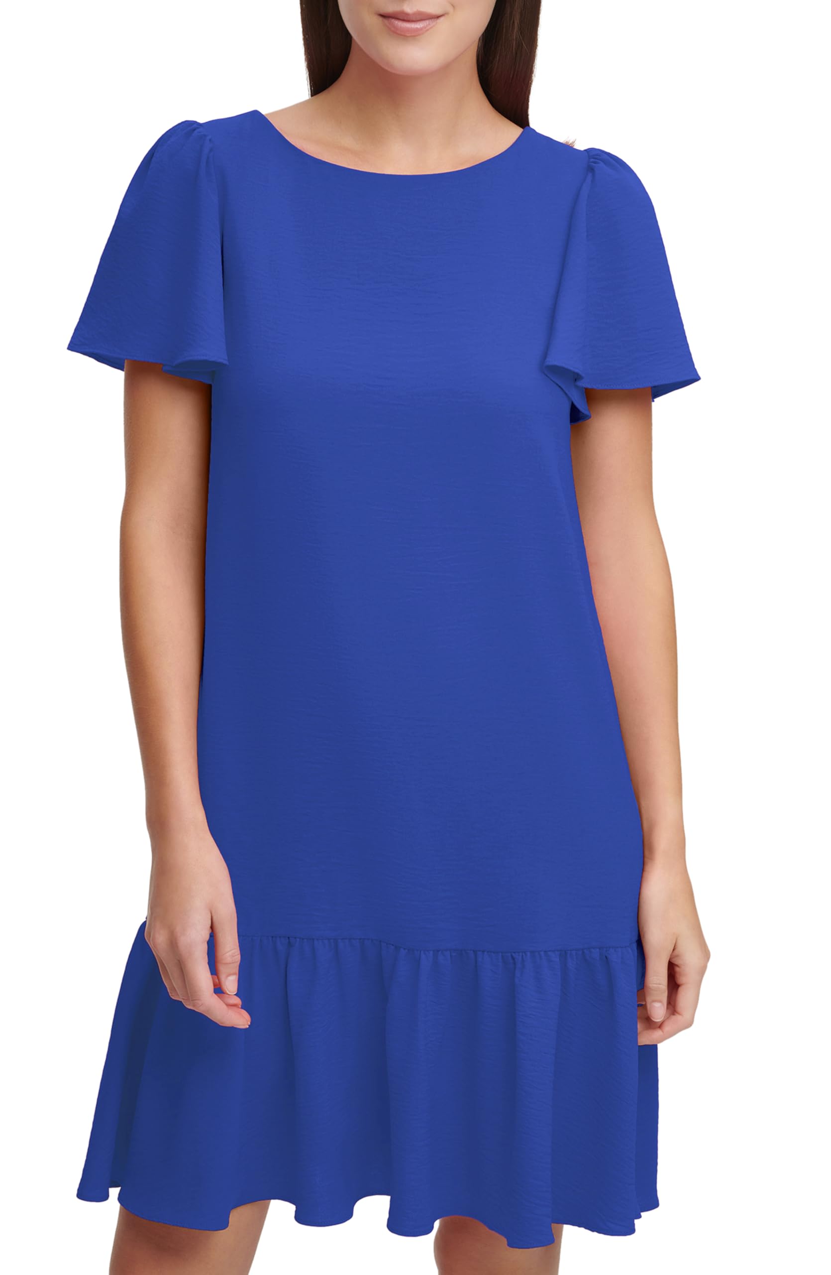 DKNY Fit and Flare Trapeze Women's Cocktail Dress