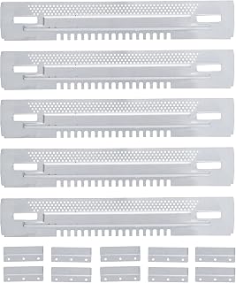 OUKENS 5 Pieces Mouse Guards for Bee Hives, Beehive Travel Gate, Bee Mouse Guard, Detachable Escapeproof Hives Entrance Reducer