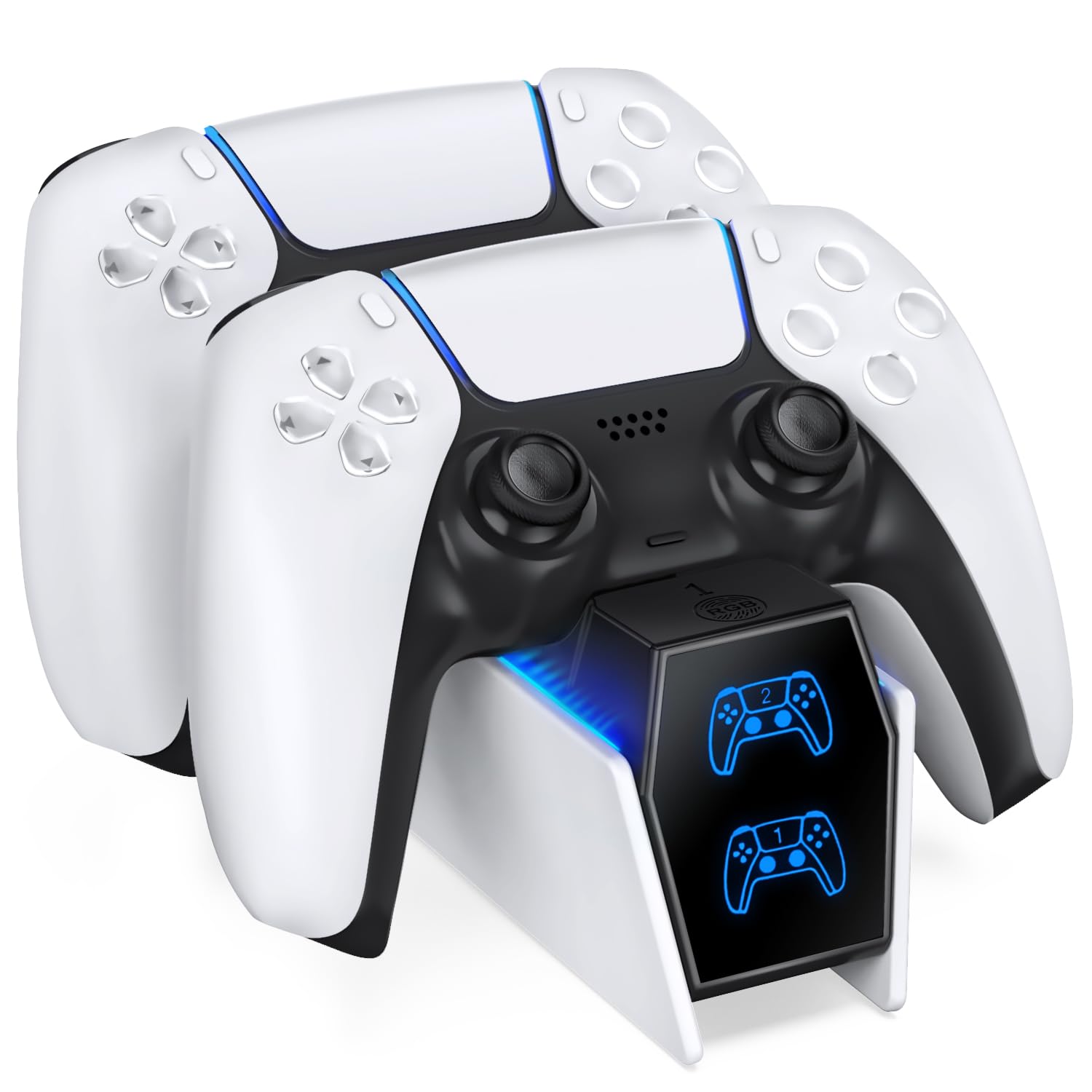 PS5 Charging Station, PS5 Controller Charger Station for Dualsense Controller, O