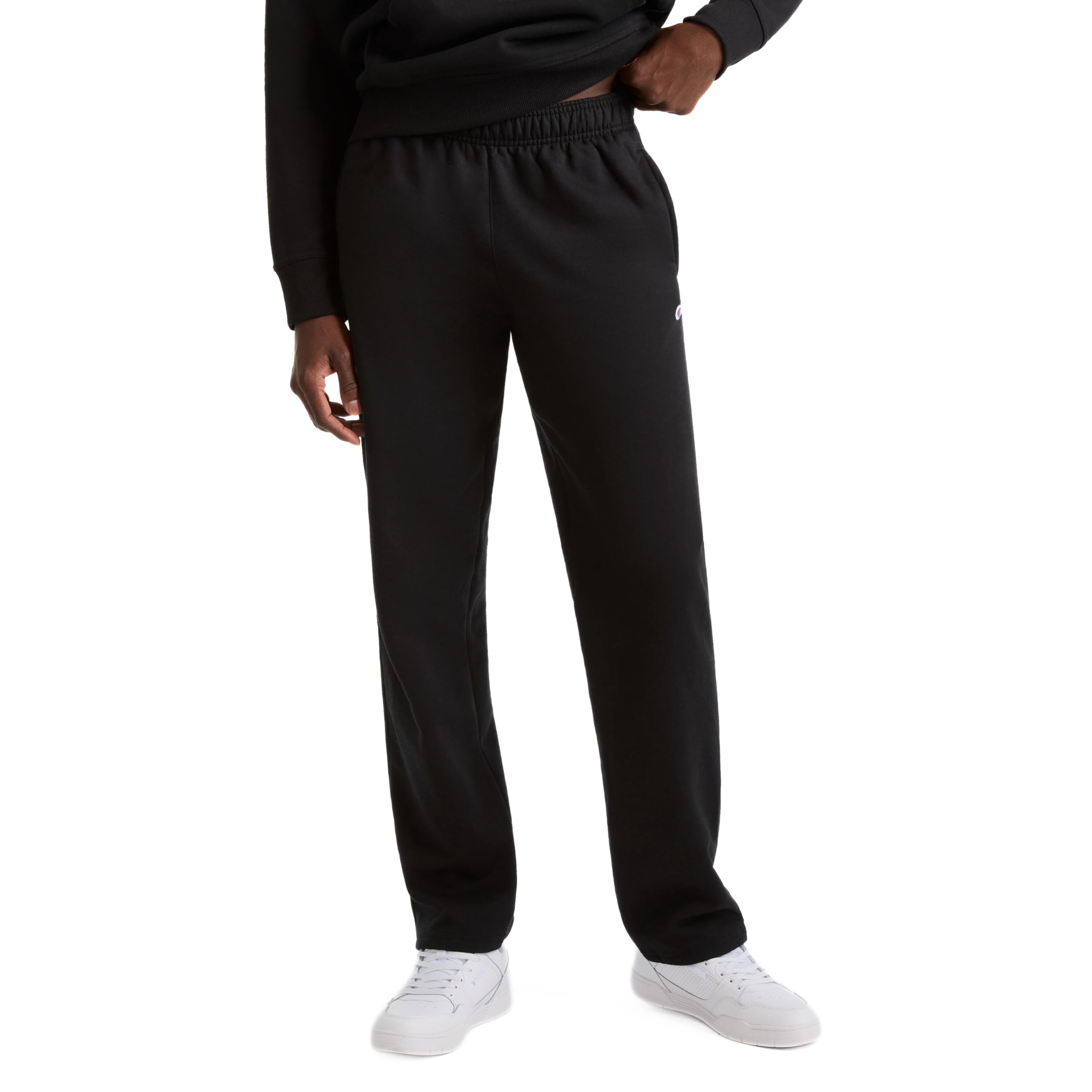 Champion Powerblend Open Bottom Fleece Pant Men's Tracksuit Bottoms