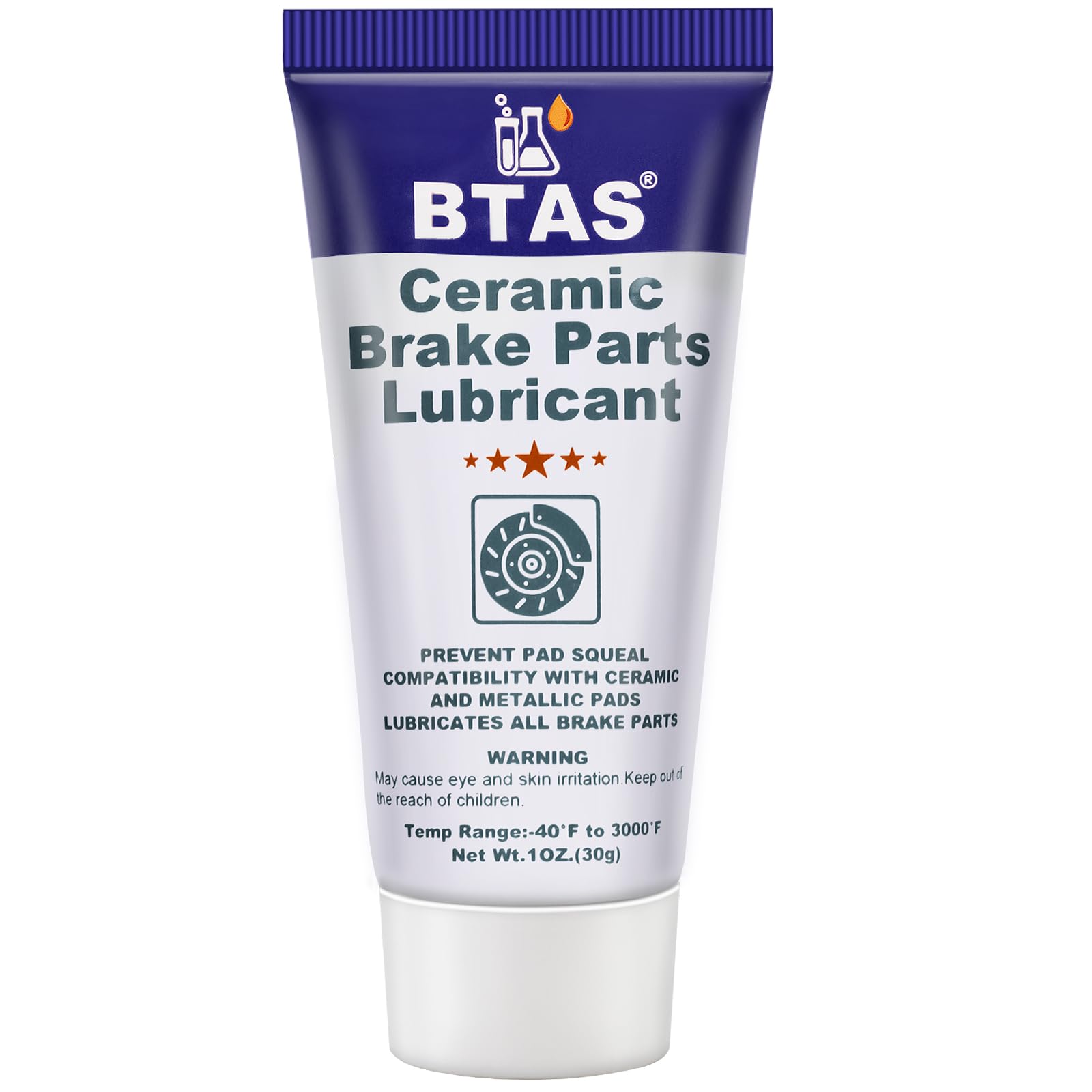 BTAS Brake Grease for Brake Caliper Parts Sliding Pin &amp; Pad Lubricant 1oz | 