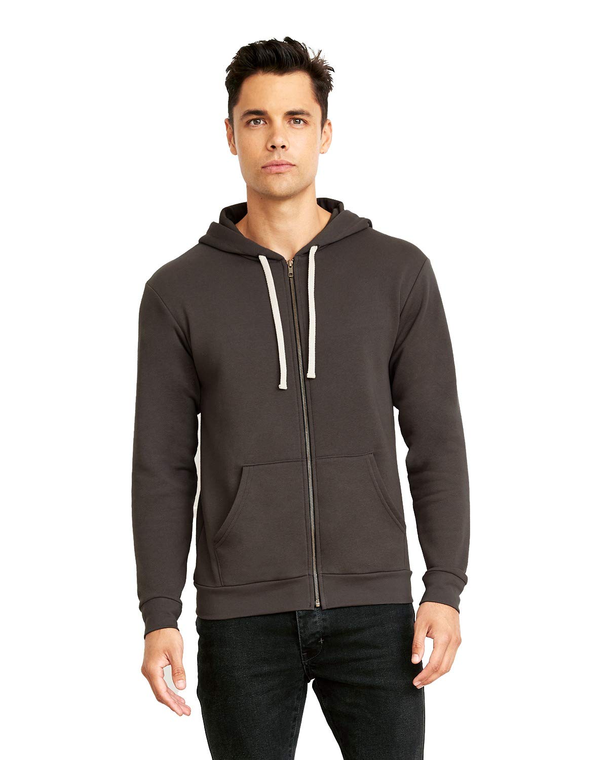 Santa Barbara Full Zip Hoodie by Next Level Apparel