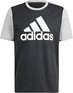 adidas Essentials Single Jersey Big Logo Tee Men's Short Sleeve T-Shirt (Pack of 1)