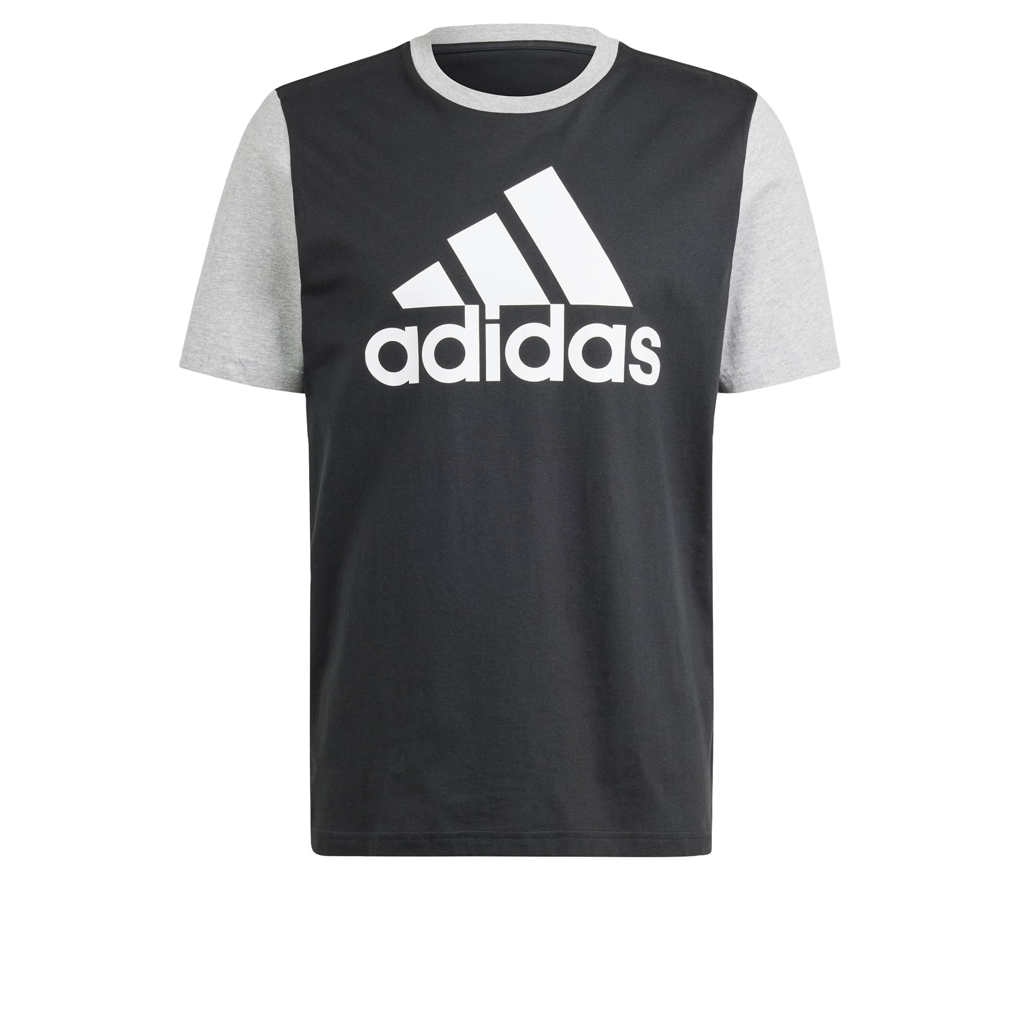 adidas Essentials Single Jersey Big Logo Tee Men's Short Sleeve T-Shirt (Pack of