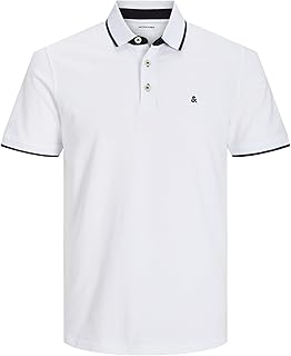 Jack & Jones Jjepaulos Polo SS Noos Men's Polo (Pack of 1)