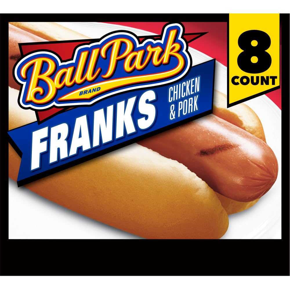Ball Park Classic Hot Dogs, 8 Count | 5g protein per serving; no artificial ingr