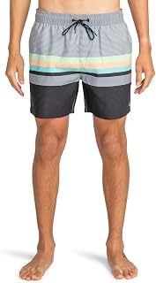BILLABONG All Day HTR Stripes LB Men's Swimming Trunks (Pack of 1)